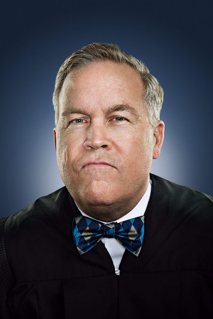 Venice-Magazine-Spring-2015-Holding-Court-Judge-John-Jay-Hurley-by-Buddy-Nevins-Photo-By-Edward-Linsmier