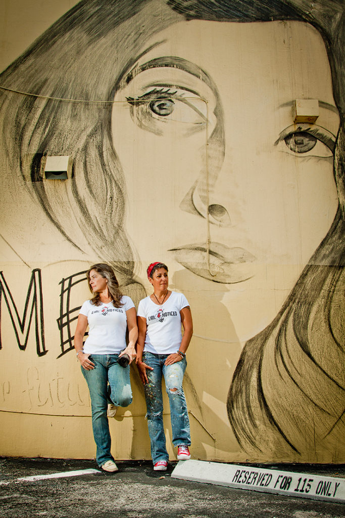 Venice-Magazine-Summer-2015-Taking-Notice-Lori-Pratico-and-Elizabeth-Sanjuan-Girl-Notice-by-Christiana-Lilly-Portrait-by-Eduardo-Schnieder-Fort-Lauderdale