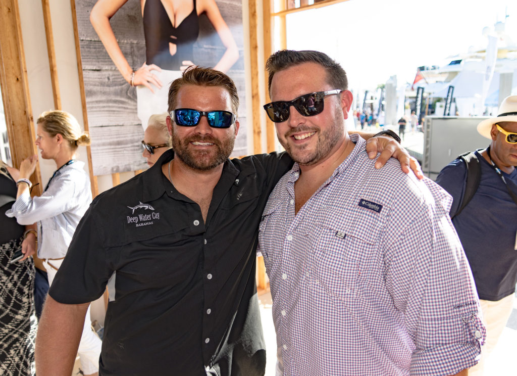 Adam-fullerton-matt-tomaszewski-Venice-magazine-peroni-fort-lauderdale-international-boat-show-2017-sanlorenzo-yachts-lounge-one-sothebys-mionetto