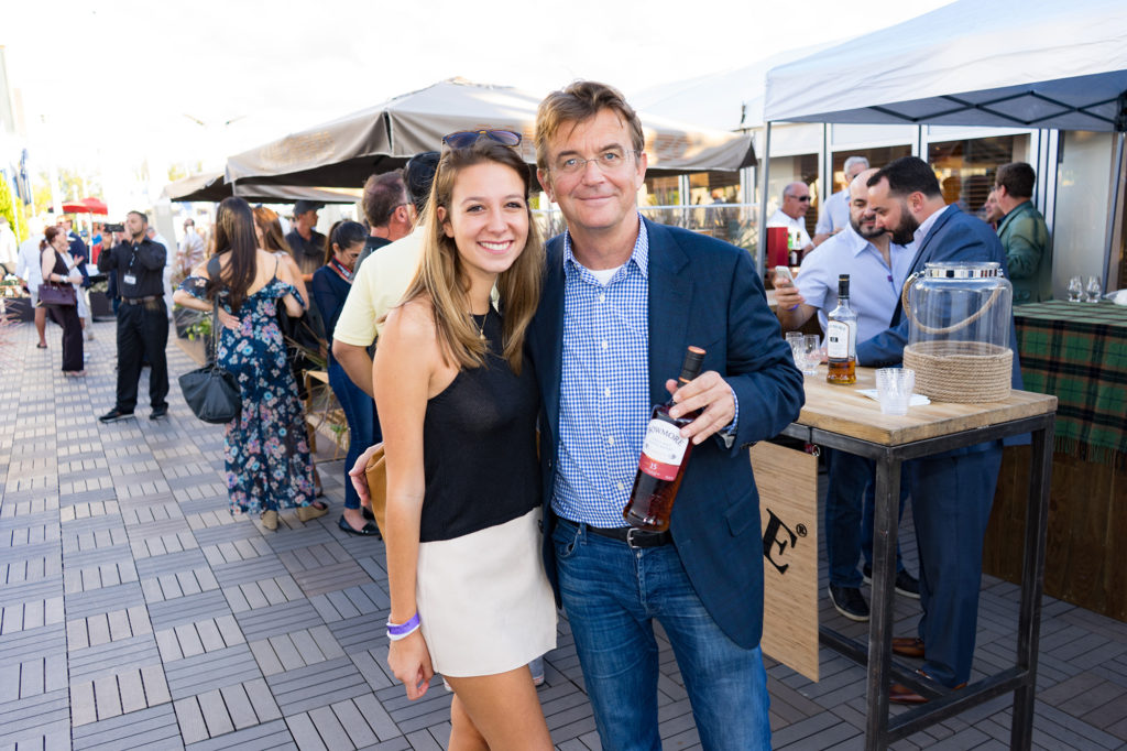 Katharina-Nowak-Hannes-Jagerhofer-Venice-magazine-peroni-fort-lauderdale-international-boat-show-2017-sanlorenzo-yachts-lounge-one-sothebys