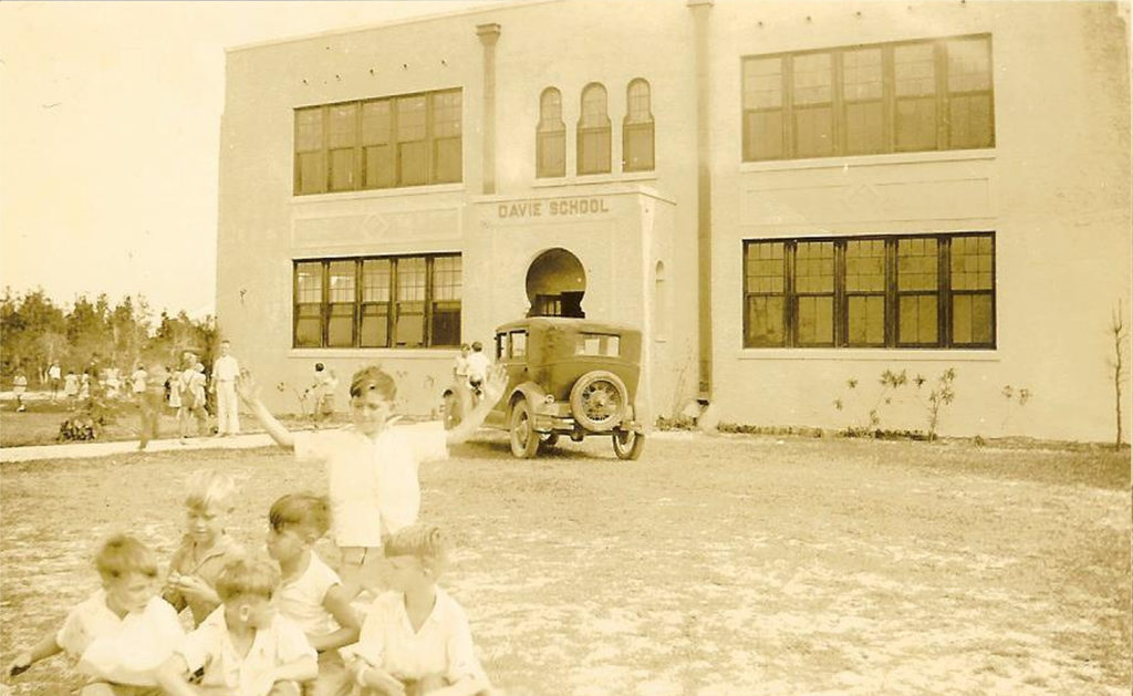 School-Daze-Larry-Schwingel-Old-Davie-School-Historical-Museum-Venice-Magazine-Summer-2018