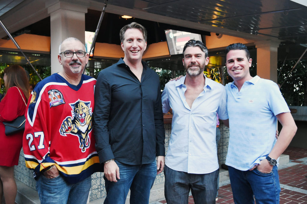 Carlos-Suarez-Marc-Silverstein-Chris-Ferrone-Brian-Freed-venice-magazine-florida-panthers-cats-launch-boatyard