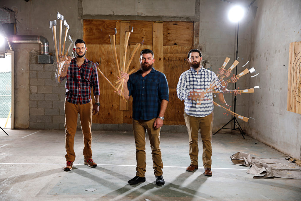 Chops-and-hops-edward-linsmier-crystal-wall-fort-lauderdale-ax-throwing-lodge-venice-Ryan-Campbell-Lavernia-Benjamin-Chase-Walton-William Clayton-Rusch