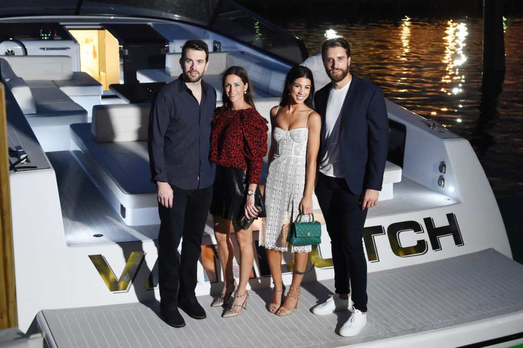 Keith-Yandle-Kristyn-Yandle-Dayna-Mastronardi-Aaron-Ekblad-venice-magazine-florida-panthers-cats-launch-boatyard