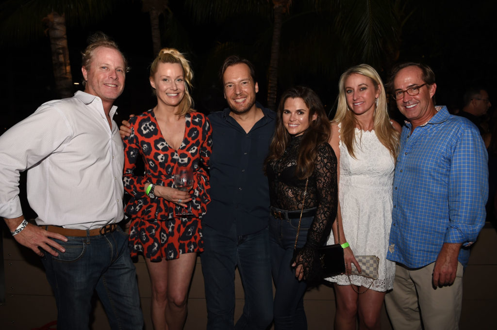 Mike-Bondurant-Julia-Pirgman-Mick-Pirgman-Erin-Clampett-Rhonda-Bevan-Andrew-Wurtele-venice-magazine-florida-panthers-cats-launch-boatyard