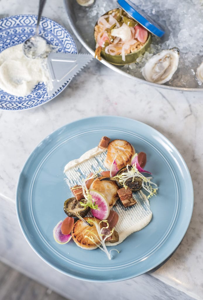 Even-Keel-chef-dean-james-max-scallops-sauce-felipe-cuevas-john-tanasychuk-venice-fort-lauderdale-magazine-spring-2019