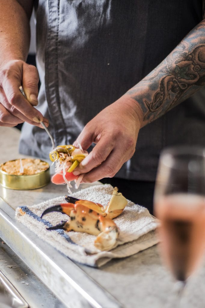 Even-Keel-chef-dean-james-max-snow-crab-venice-fort-lauderdale-magazine-spring-2019