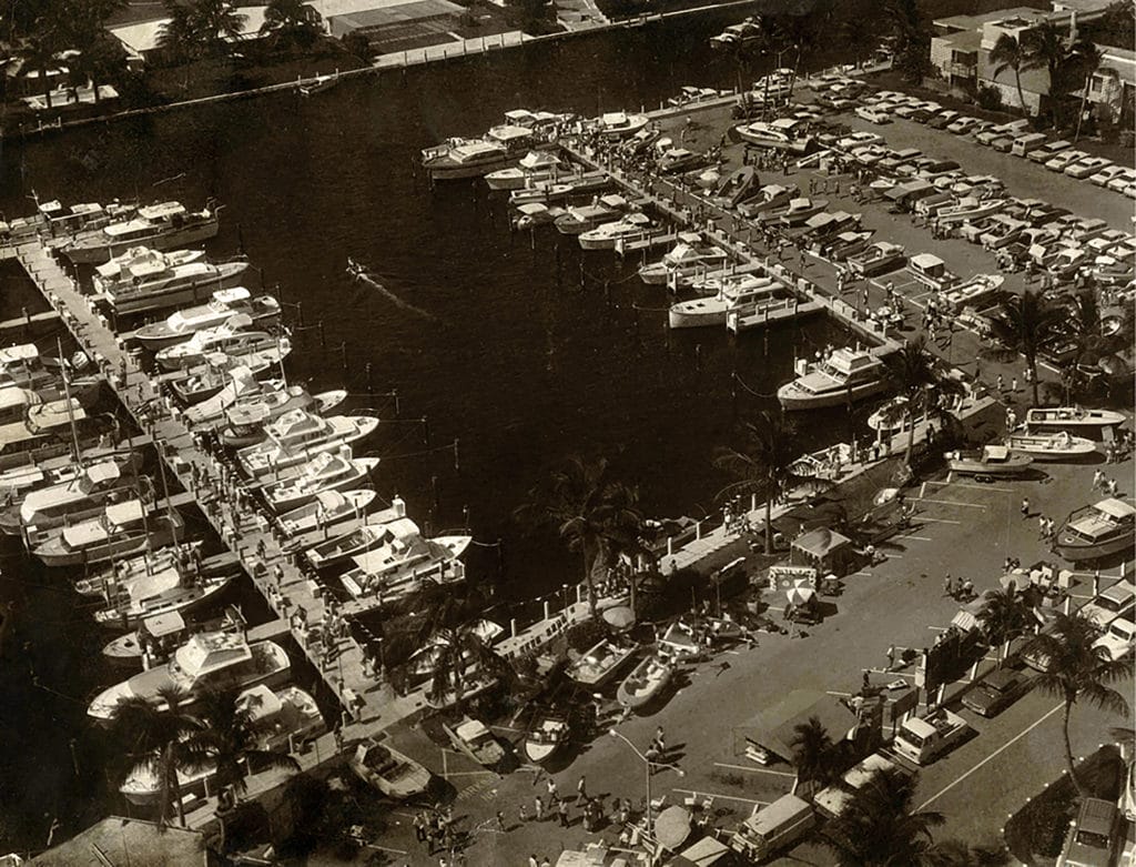 Fort-Lauderdale-lnternational-boat-show-1963-Forest-Johnson-venice-magazine-larry-swingel
