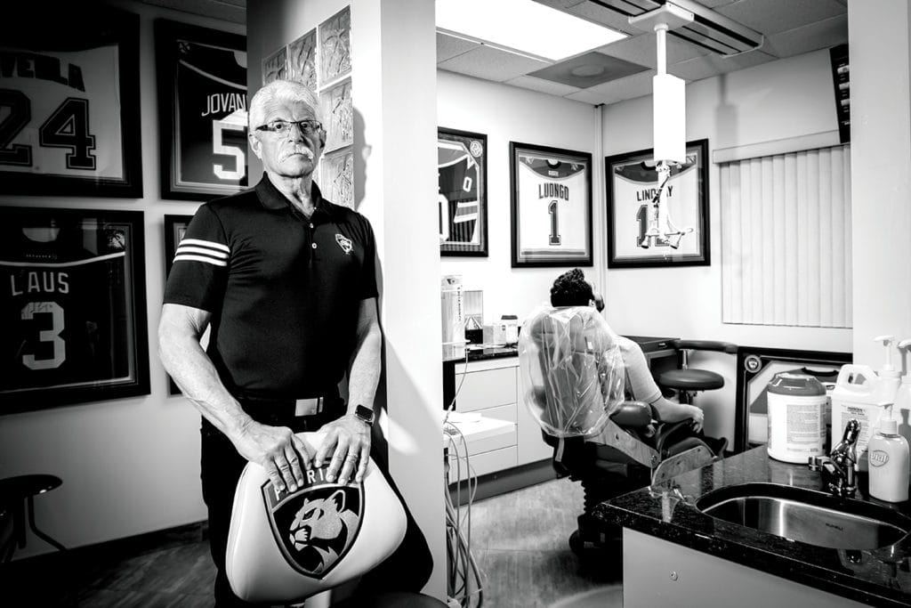 Dr-martin-Robins-florida-panthers-dentist-ryan-pfeffer-eduardo-schneider-venice-magazine