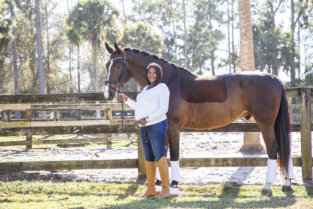 Philesha-Chandler-leslie-gray-streeter-jason-nuttle-venice-magazine-black-equestrian