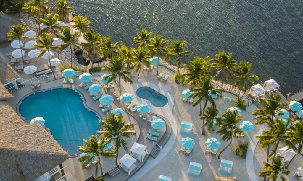 The all-inclusive, adults-only Bungalows Key Largo is pure paradise for couples seeking a romantic retreat.