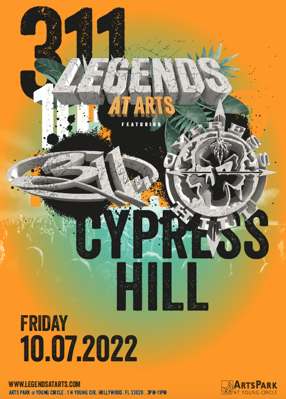 311 & Cypress Hill Kick-Off “Legends At Arts” at ArtsPark – Venice